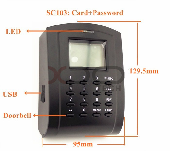 SC103 RFID Access Control Keypad
